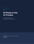 50 Ready-to-Use AI Prompts for Small Business Owners (PDF)
